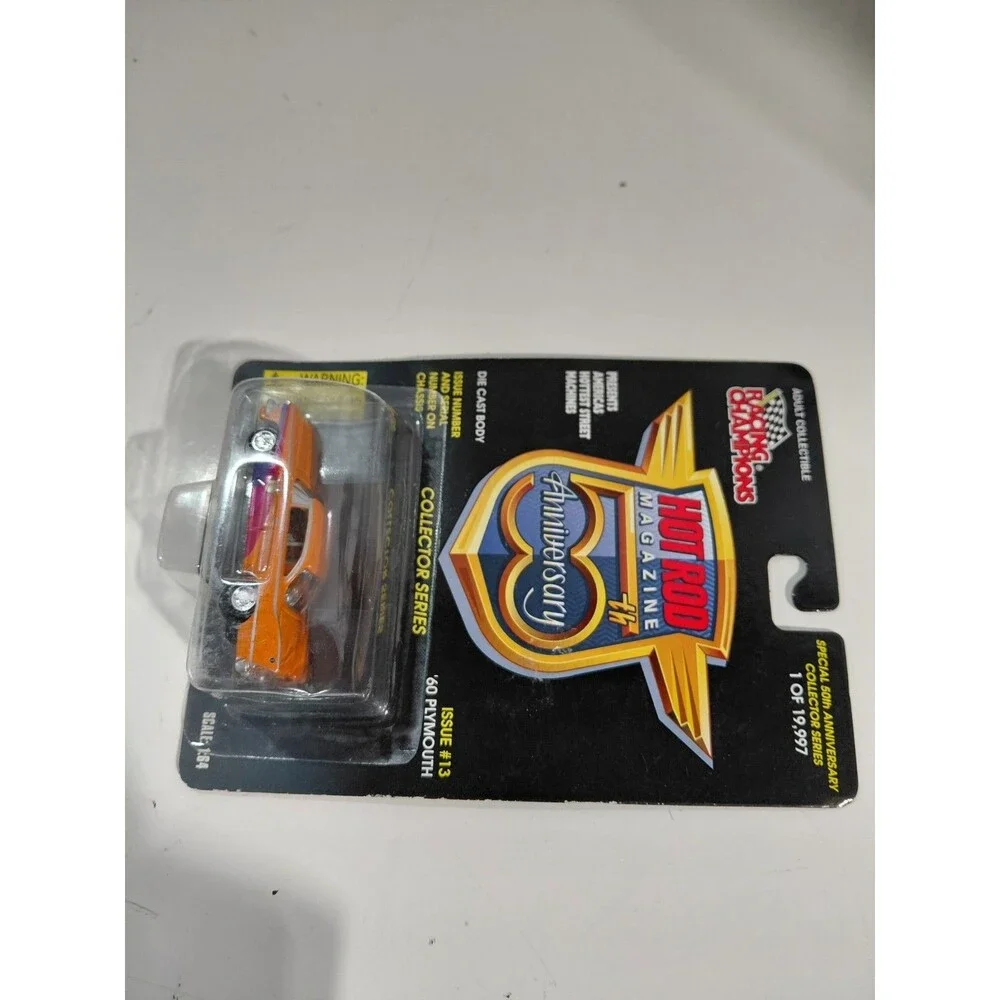 Racing Champion 1:64 DieCast Hot Rod Magazine 50th Anniversary 1960 Plymouth